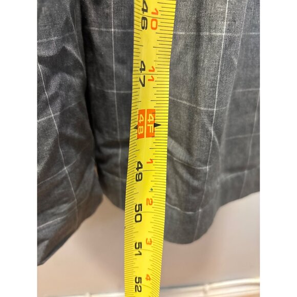 Polo Ralph Lauren Mens Grey Plaid Cotton Robe Size S/M - Picture 5 of 9